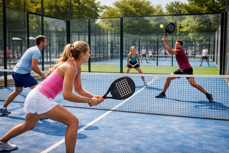 illustration de c'est quoi le padel ?